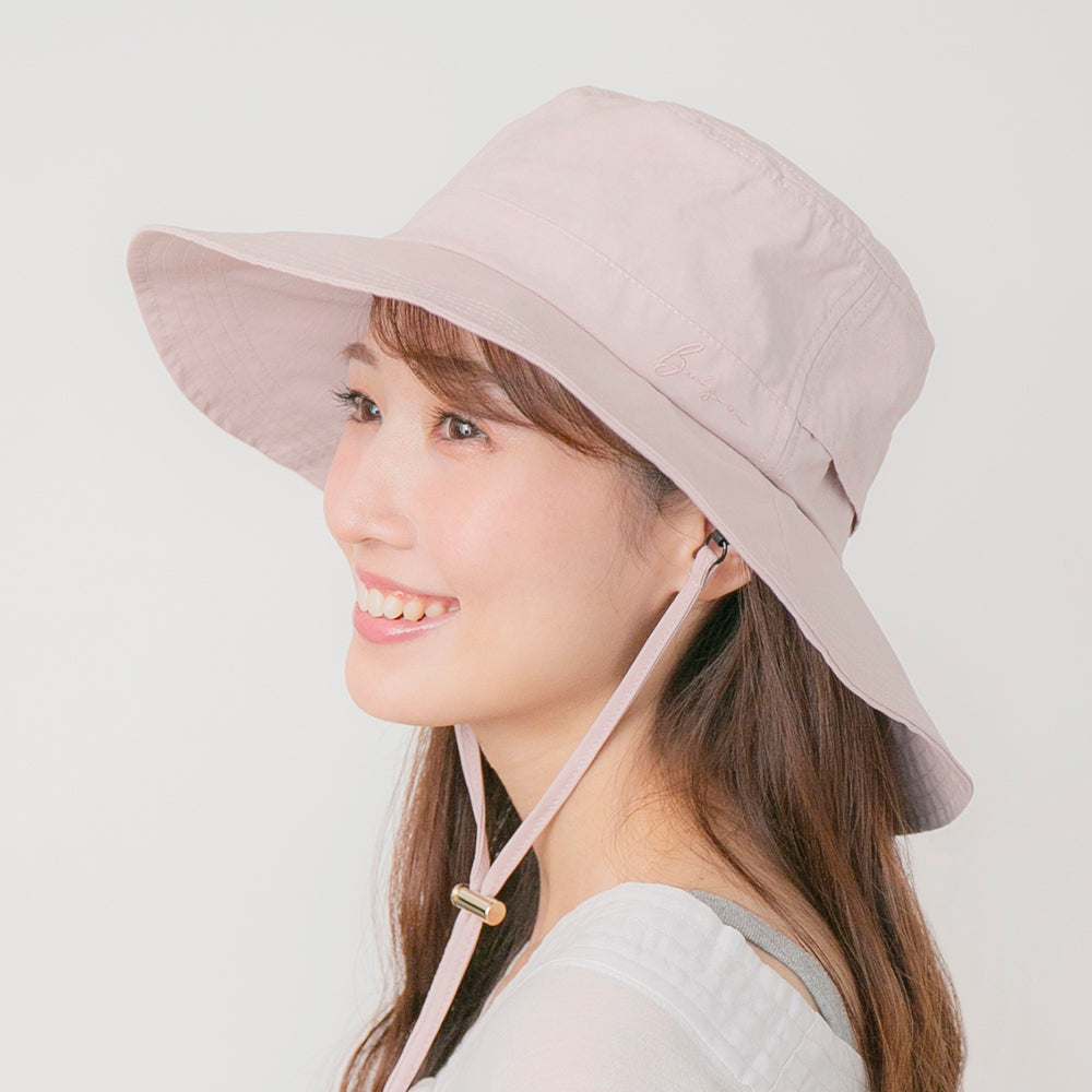 ラメ入りサイド刺繍ハット
