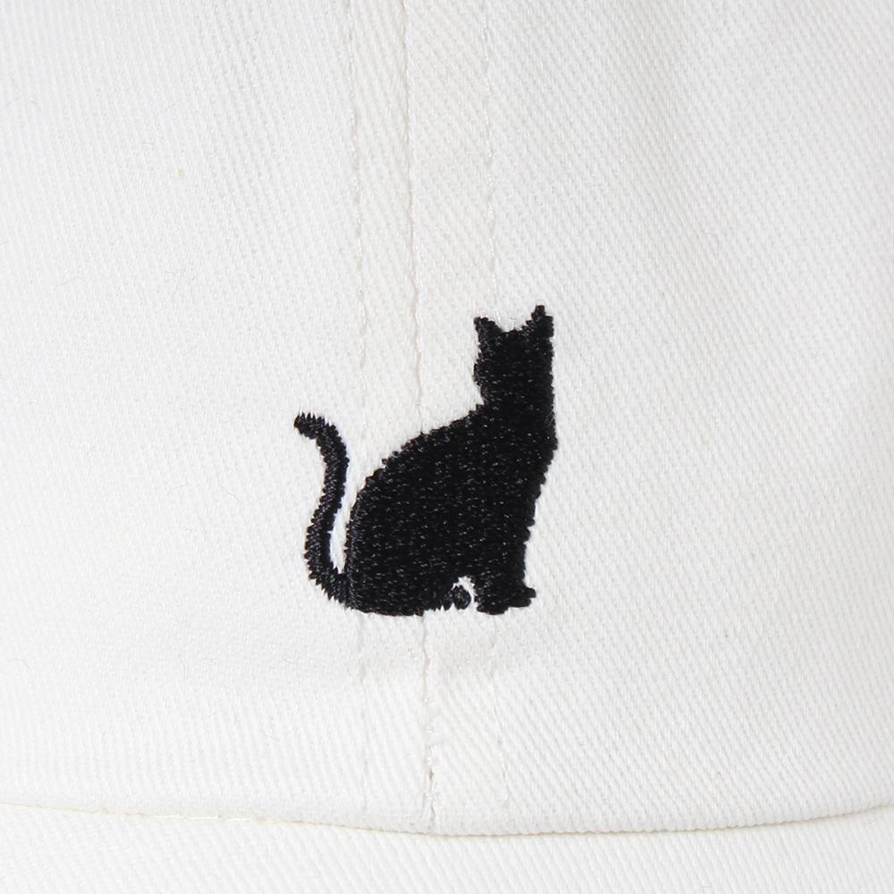 動物刺繍キャップ