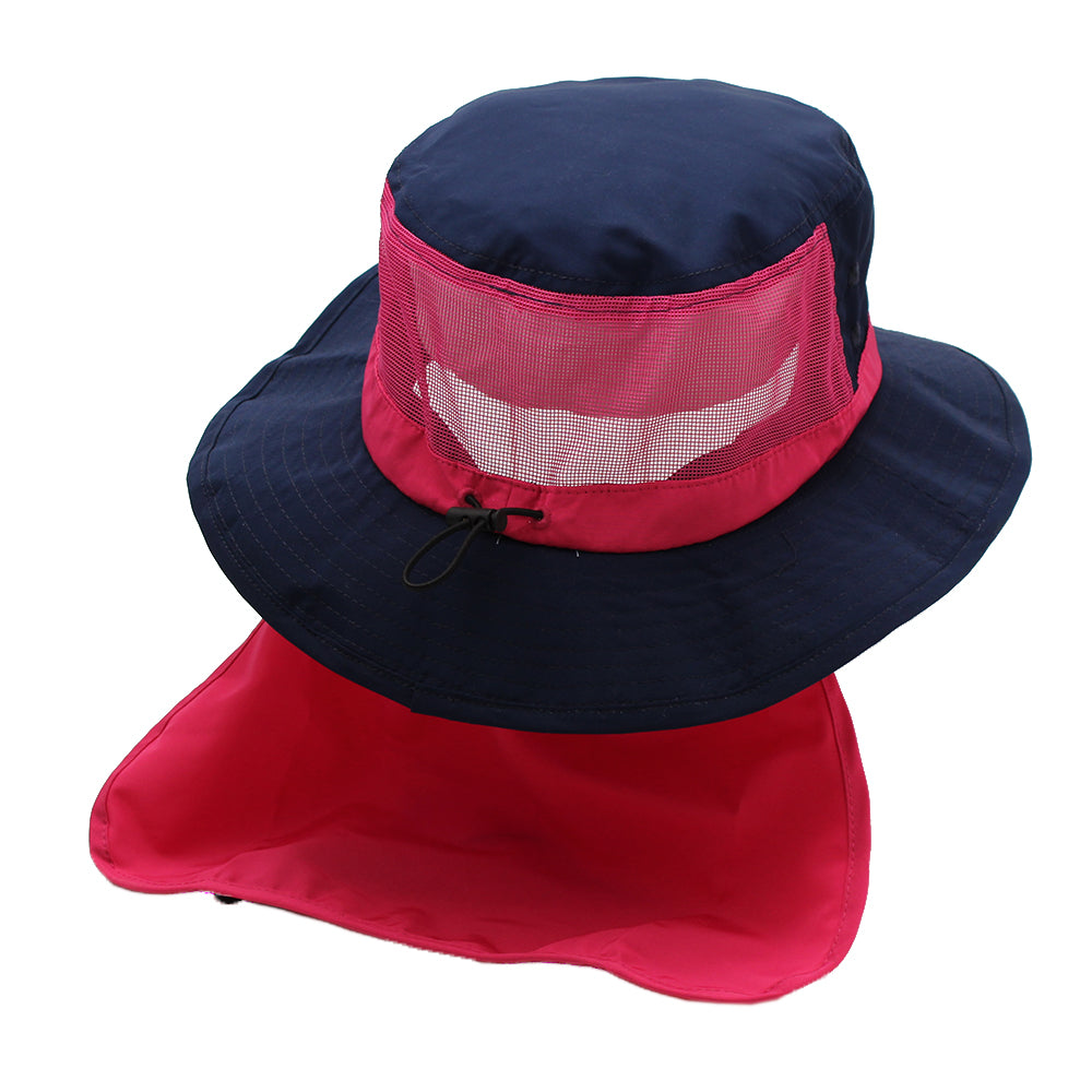 ツートンカラー撥水サファリ