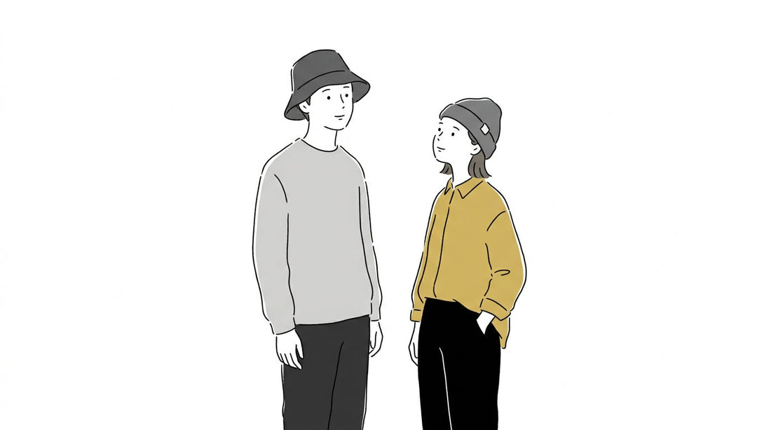 読みもの 頭が大きい人に似合う帽子の選び方｜サイズ感・深さ・シルエットのポイント article thumbnail