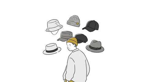 読みもの メンズコーデに合う帽子の種類と選び方、合わせ方を解説 article thumbnail