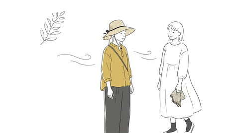 読みもの すっぽりかぶれるつば広ハットで快適にUVケア article thumbnail