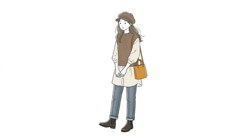 読みもの ウールキャスで秋らしいコーデをやわらかく演出 article thumbnail
