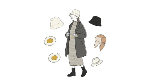 読みもの アンバサダーに学ぶ秋冬の帽子コーデ5選 article thumbnail