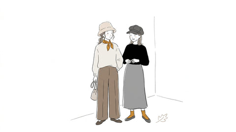 読みもの シンプルコーデが帽子でランクアップ article thumbnail