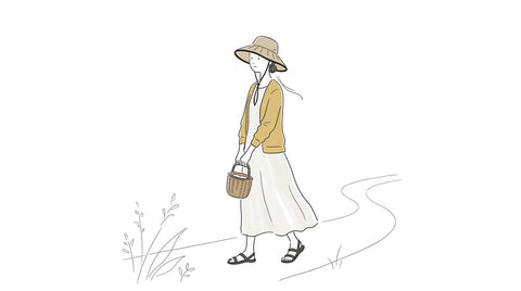 読みもの つばのタックが華やかな春夏推しハット article thumbnail