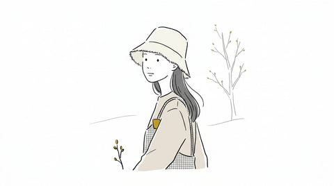 読みもの 春が待ち遠しいバケハコーデ特集 春らしさを取り入れる着こなしのヒント article thumbnail