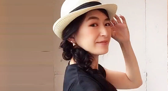 この春おすすめの帽子スタイルヘアアレンジ3選（ロング編）