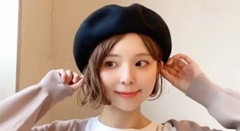 この春おすすめの帽子スタイルヘアアレンジ3選 ショートボブ編