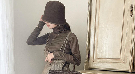 【2022秋冬】帽子を取り入れたワントーンコーデ集
