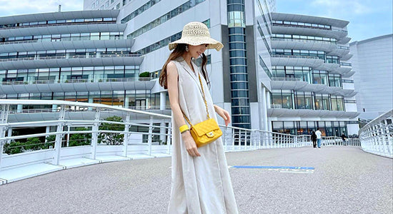 透明感のある、夏のさわやかコーデ集