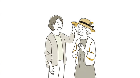 母の日に贈りたい帽子ガイド｜年代別の選び方