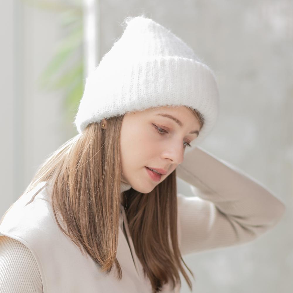 Assorted Mohair Knit Beanie