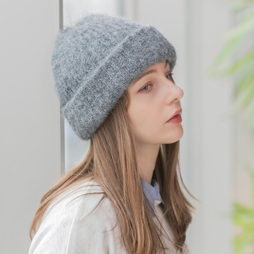 Assorted Mohair Knit Beanie