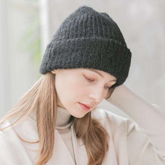Assorted Mohair Knit Beanie