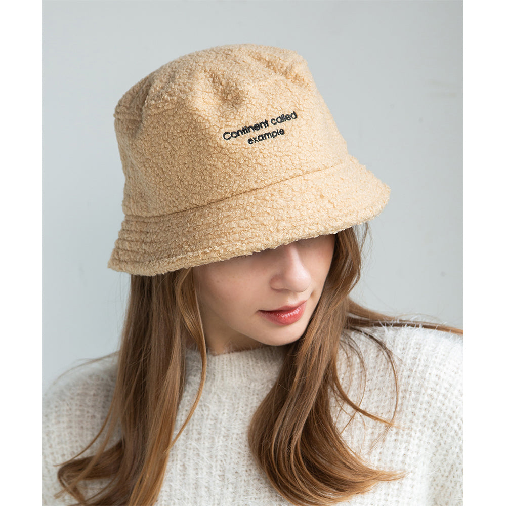 CONTINENTCALLED刺繍ボアバケハ