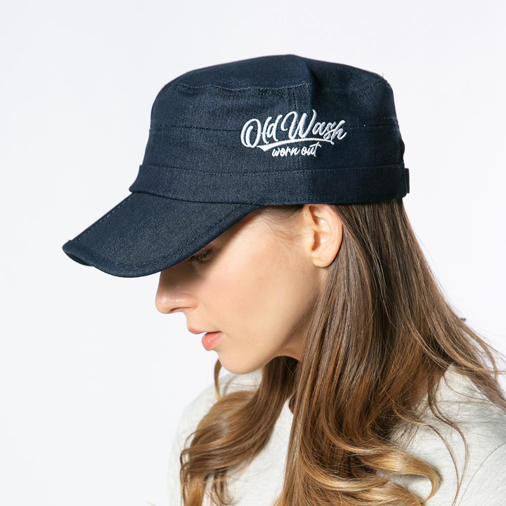 デニムサイドEMB ポケッタブルレイルCAP
