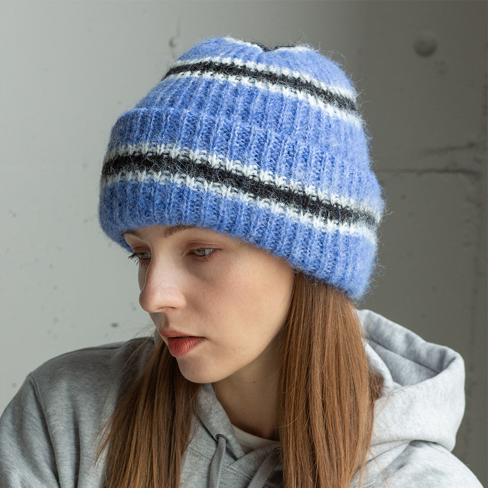 Mohair Ski Knit Beanie