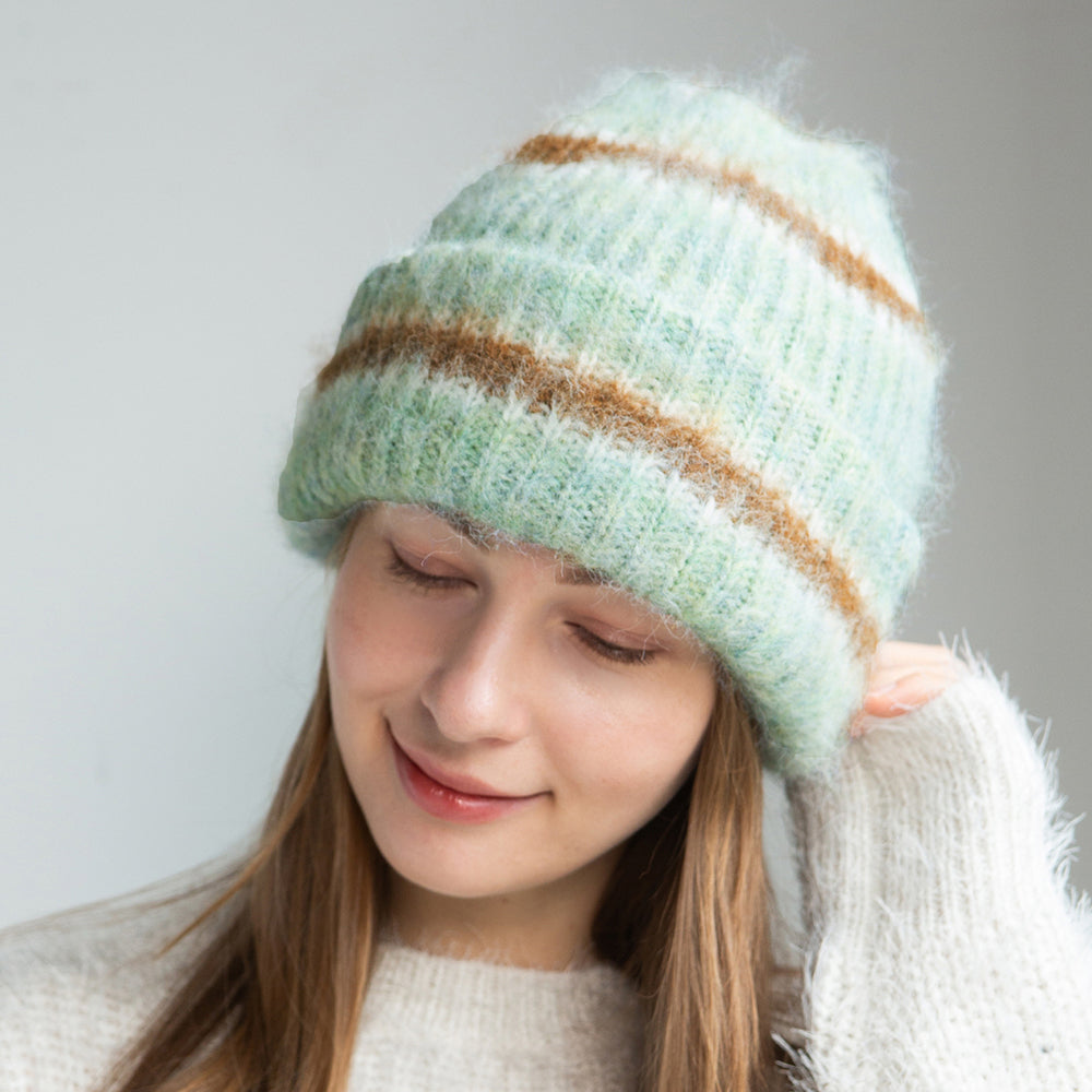 Mohair Ski Knit Beanie
