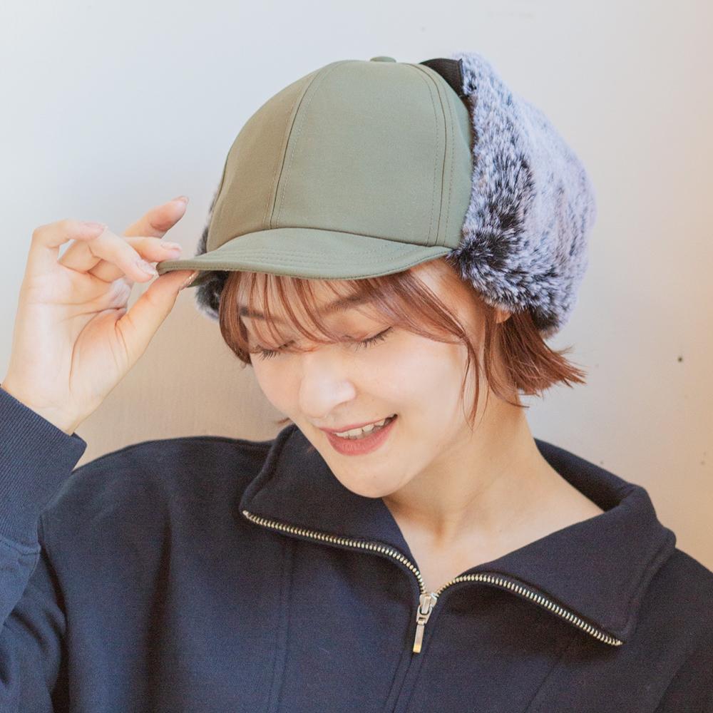 撥水アンパイヤフライトキャップ