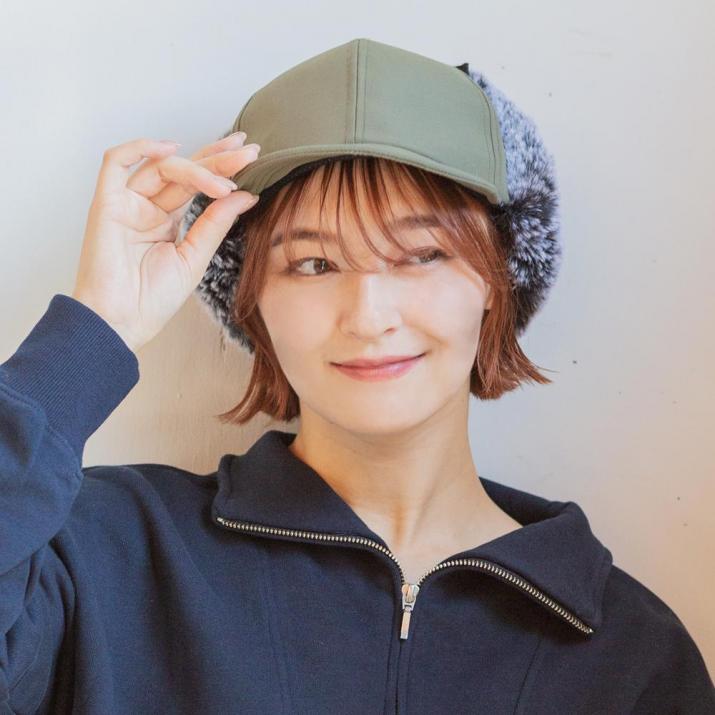 撥水アンパイヤフライトキャップ