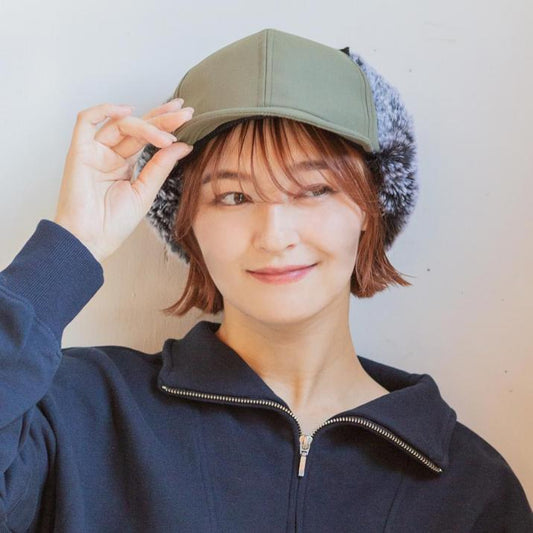 撥水アンパイヤフライトキャップ