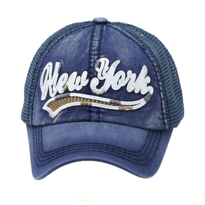 NewYorkホールメッシュ キャップ