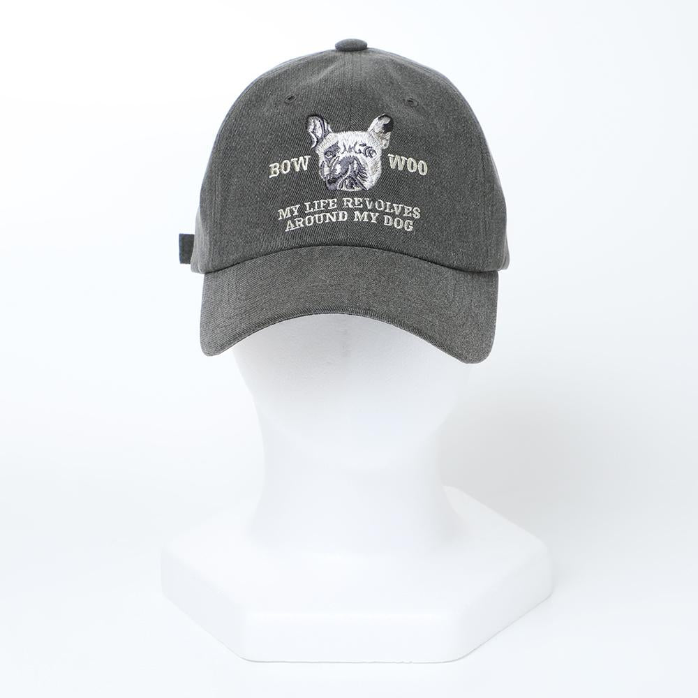 フレンチブル刺繍CAP