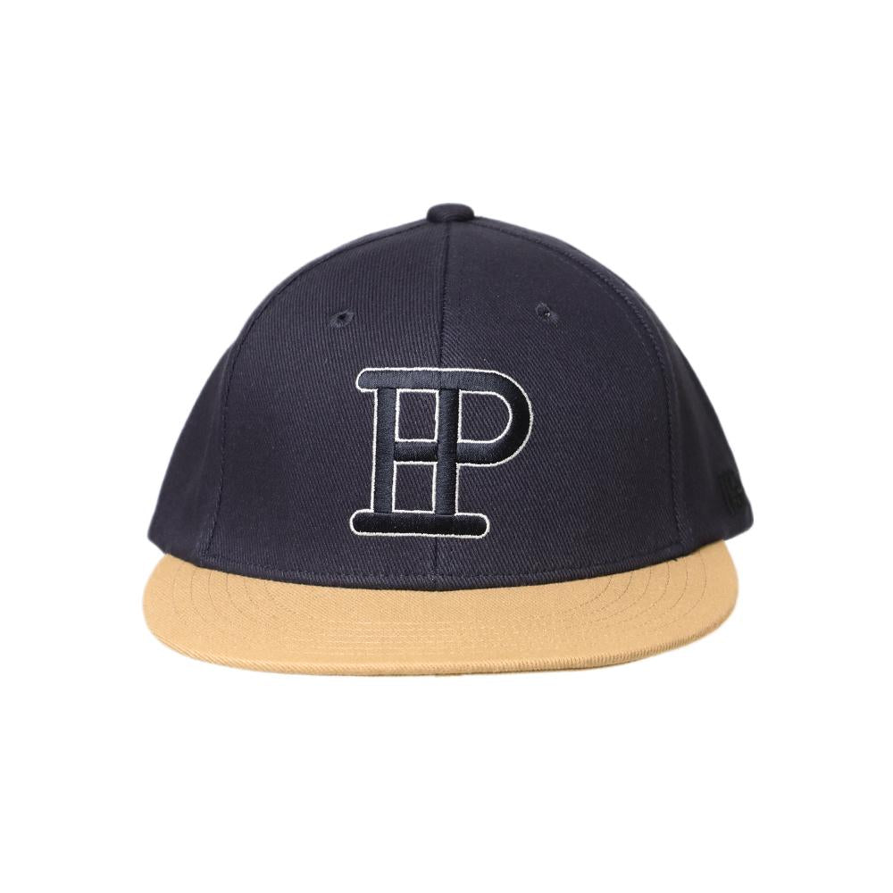 IP刺繍フラットバイザーツートンCAP