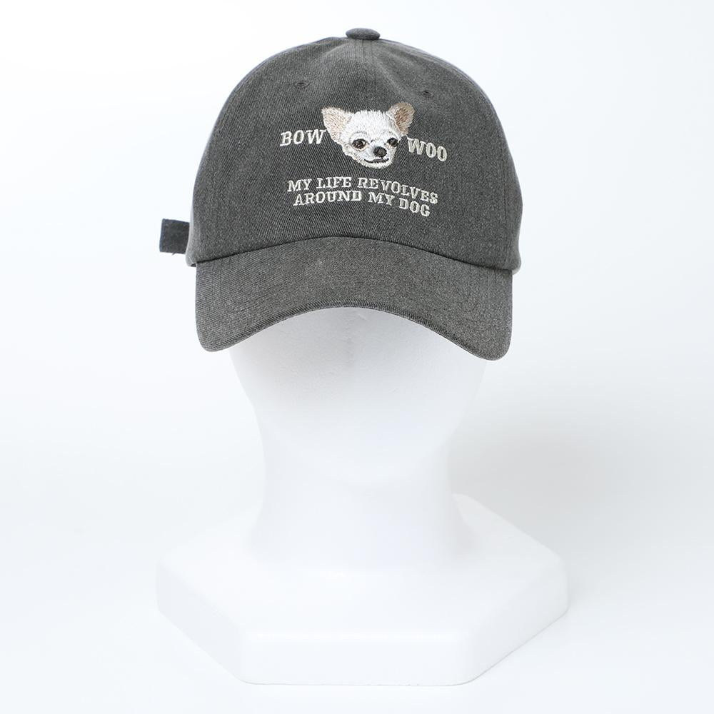 チワワ刺繍CAP