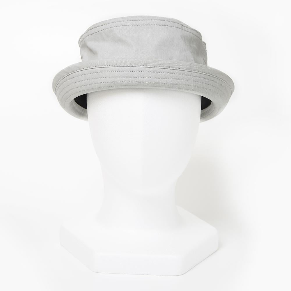 WASHED COTTON PORKPIE HAT