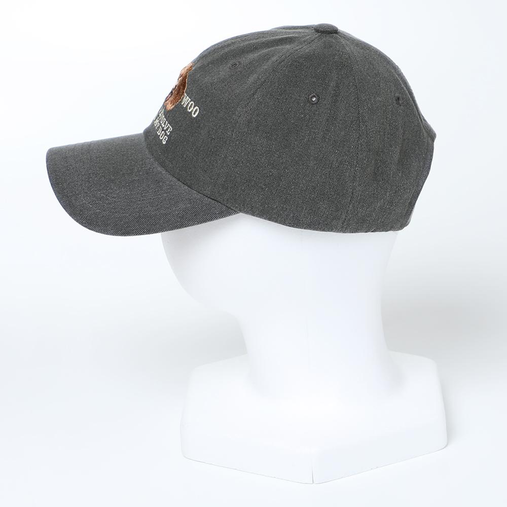 プードル刺繍CAP