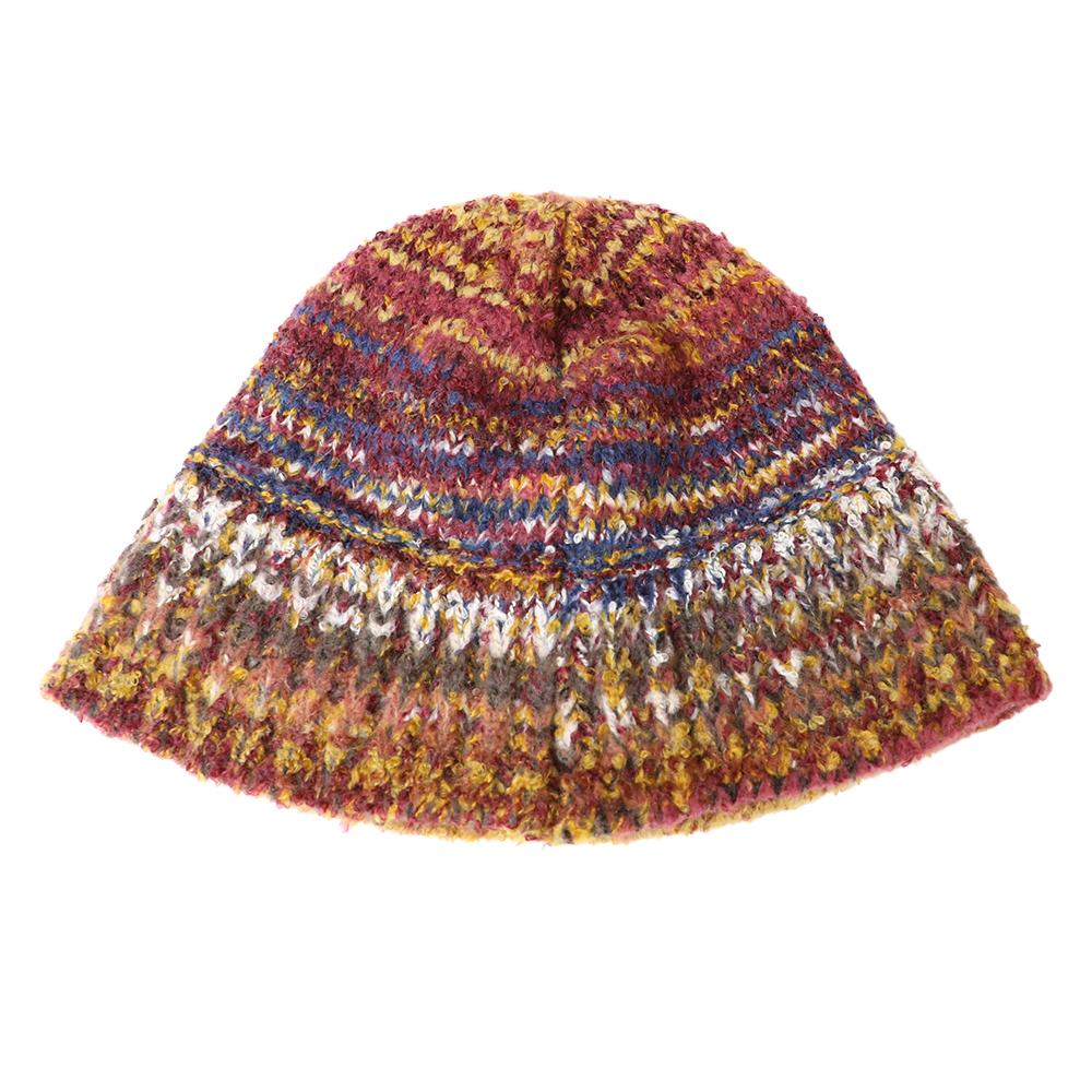 グラデーションニットHAT