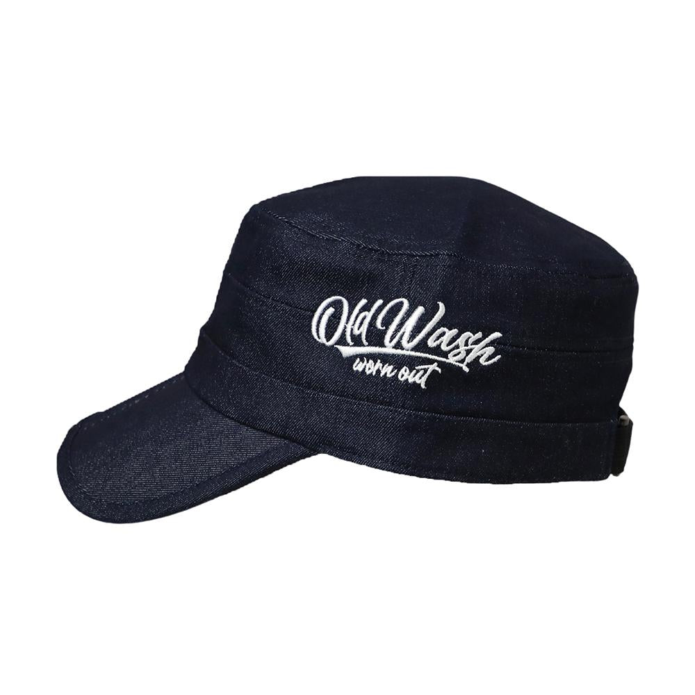 デニムサイドEMB ポケッタブルレイルCAP