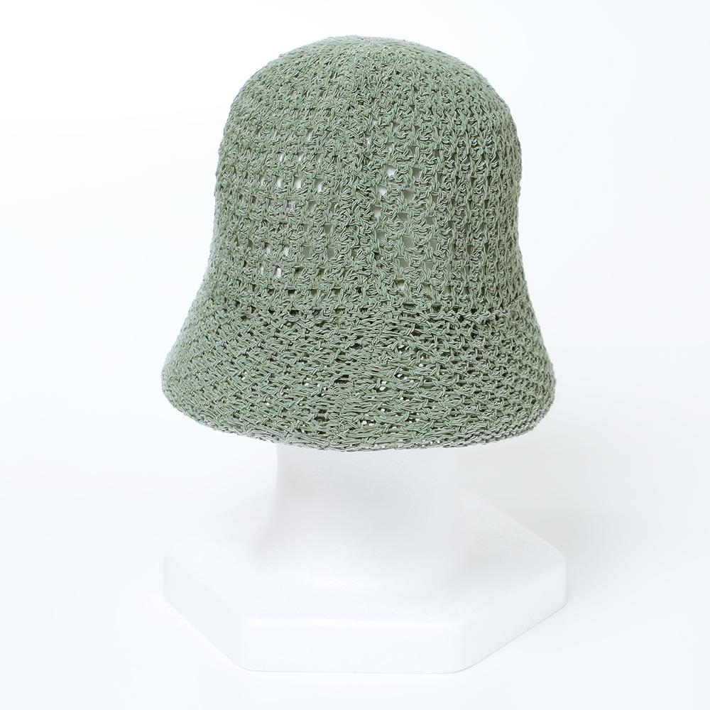 編み込みニットバケットHAT