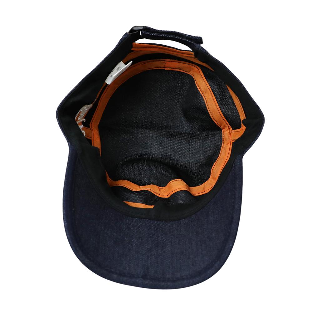 デニムサイドEMB ポケッタブルレイルCAP