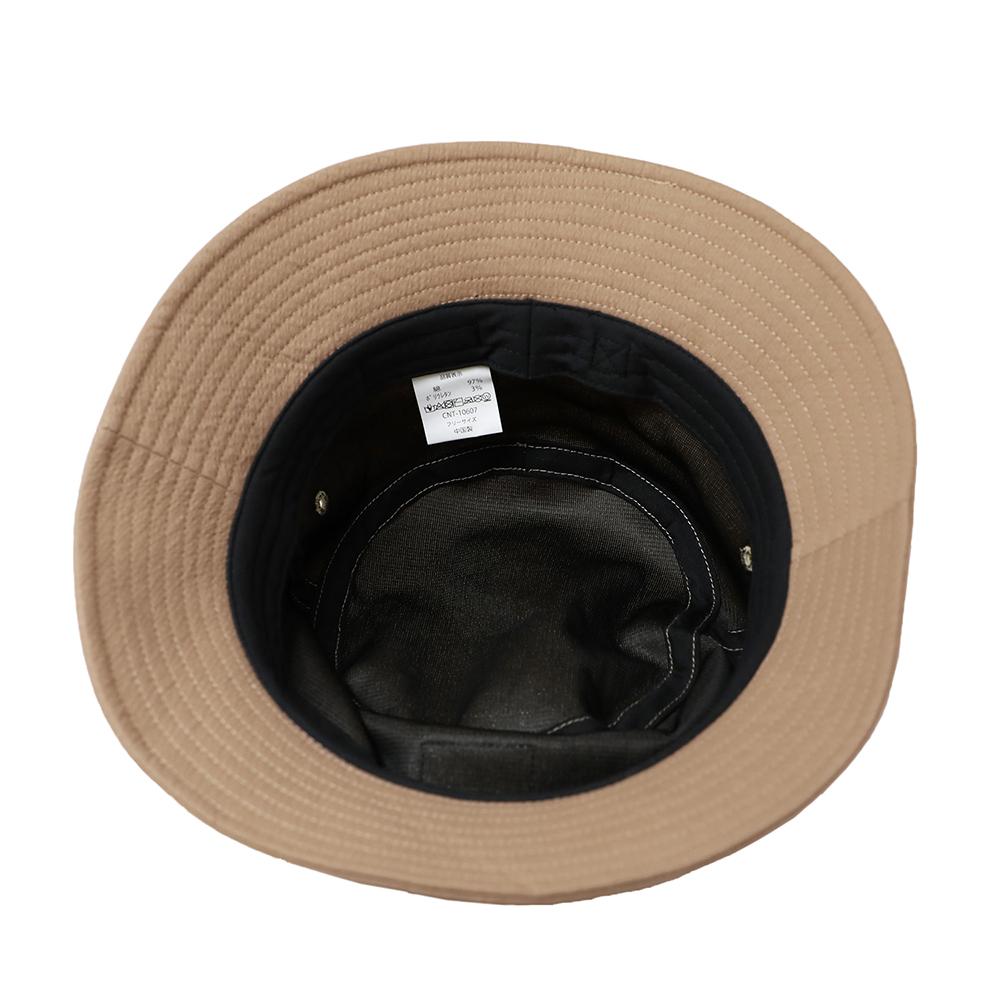 シアサッカーワッペンバケットHAT