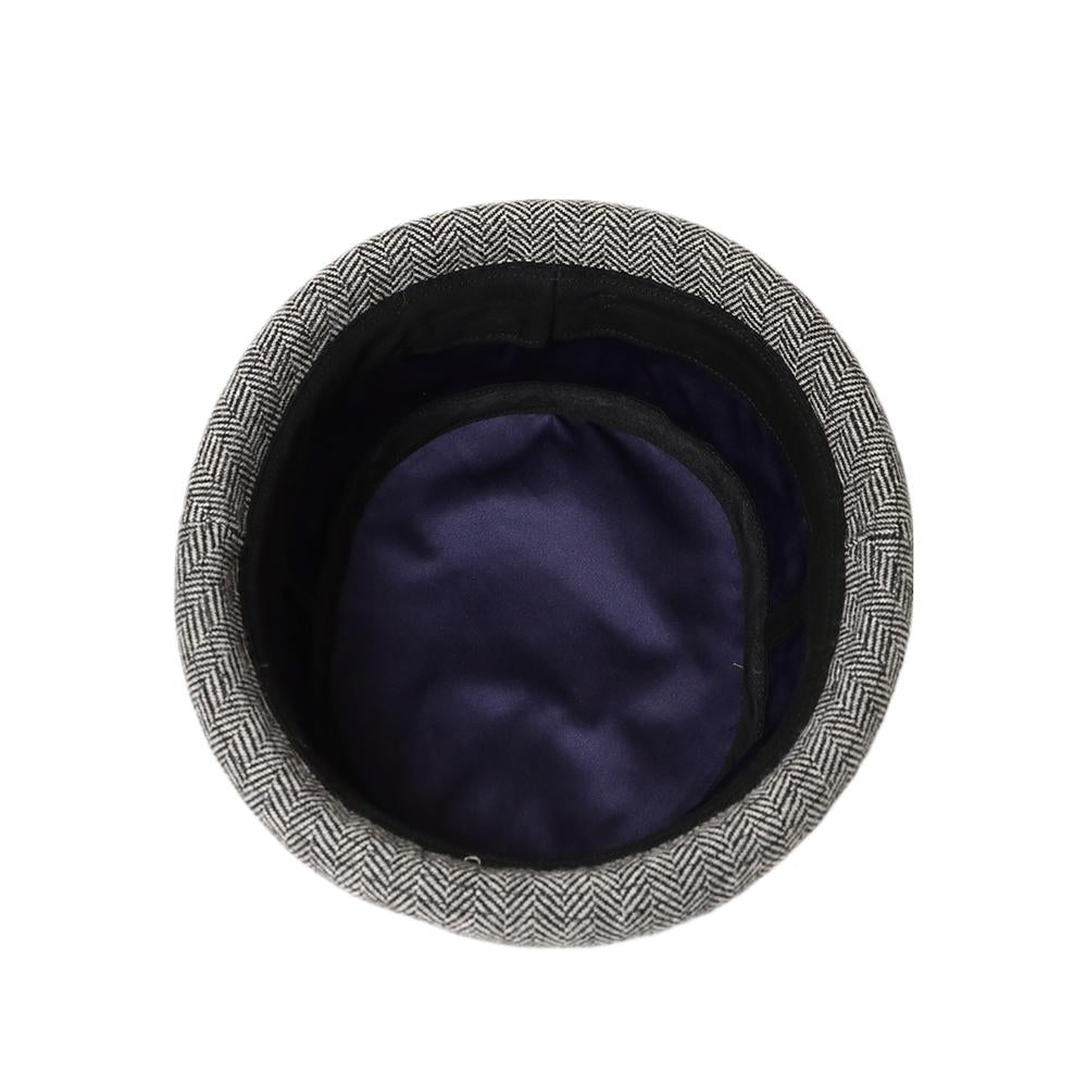 TWEED PORKPIE HAT