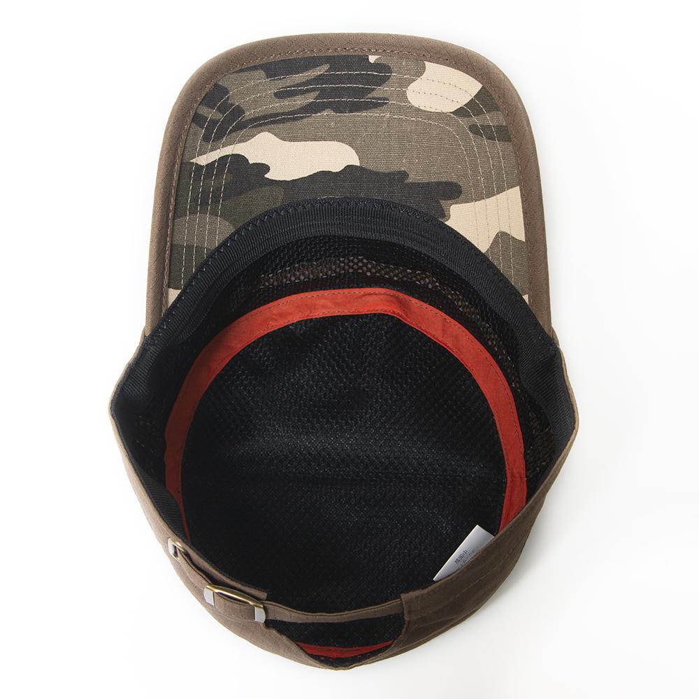 リップストックサイドプリントレイルCAP