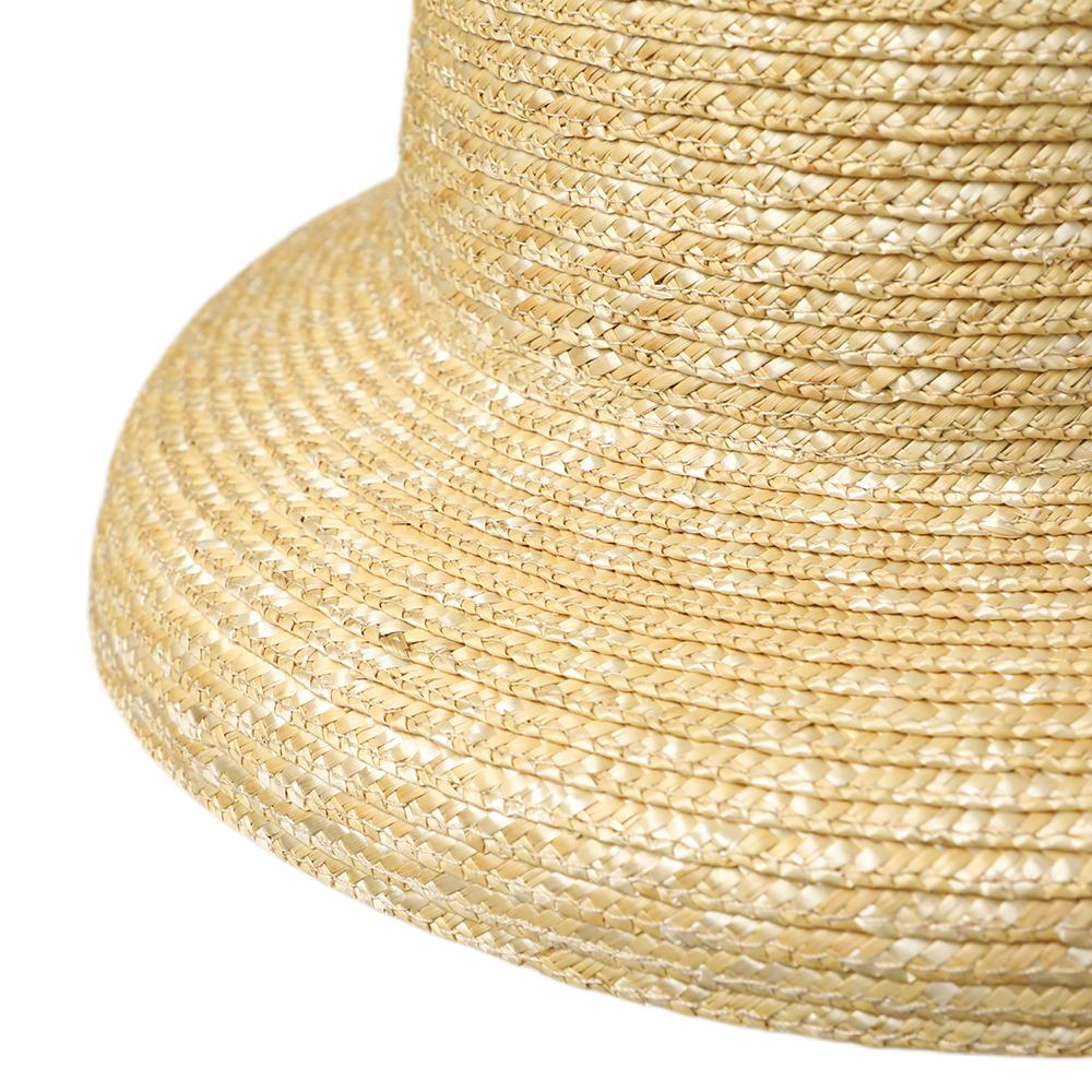 square straw hat