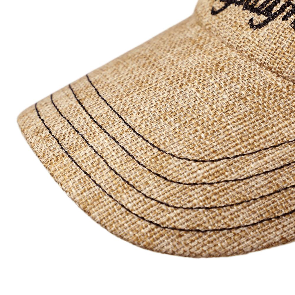 フェイクリネンEMB メッシュCAP