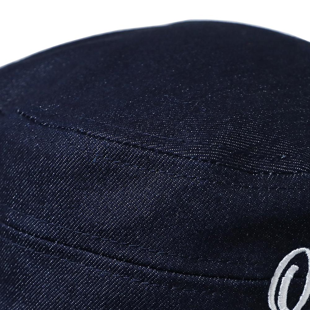 デニムサイドEMB ポケッタブルレイルCAP