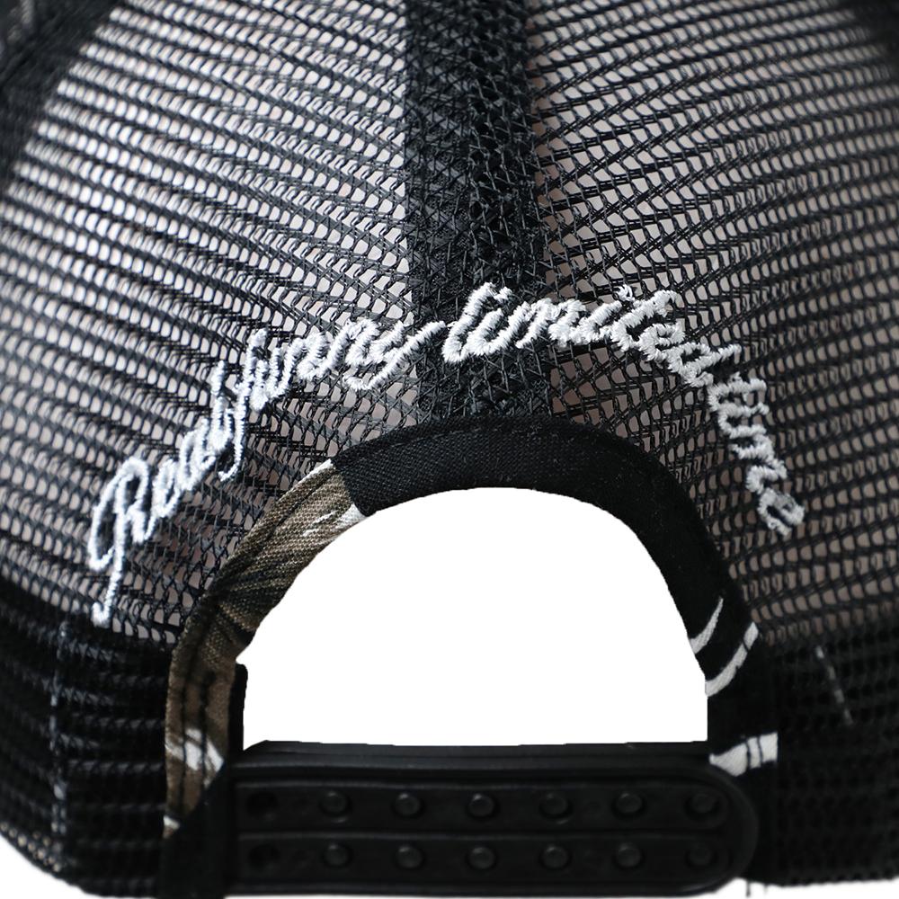 フェイクリネンEMB メッシュCAP