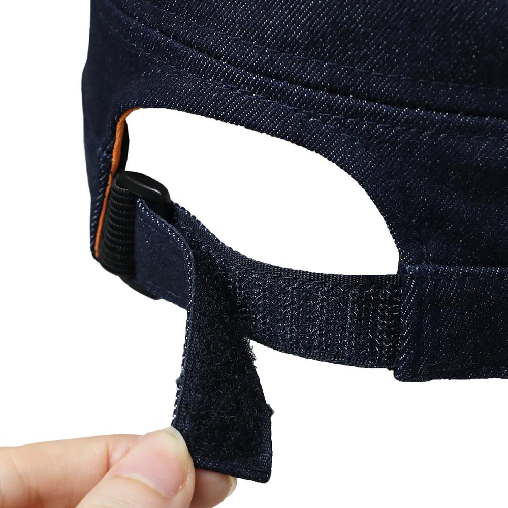 デニムサイドEMB ポケッタブルレイルCAP