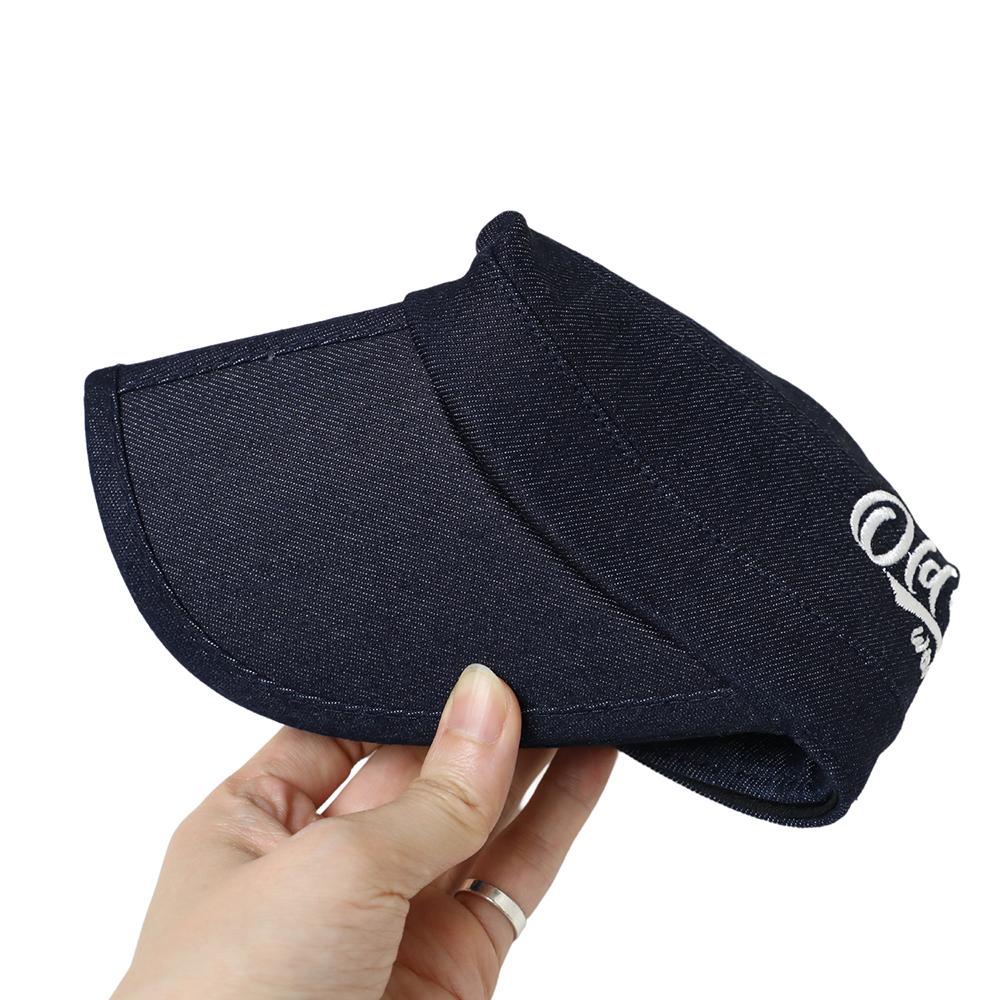 デニムサイドEMB ポケッタブルレイルCAP