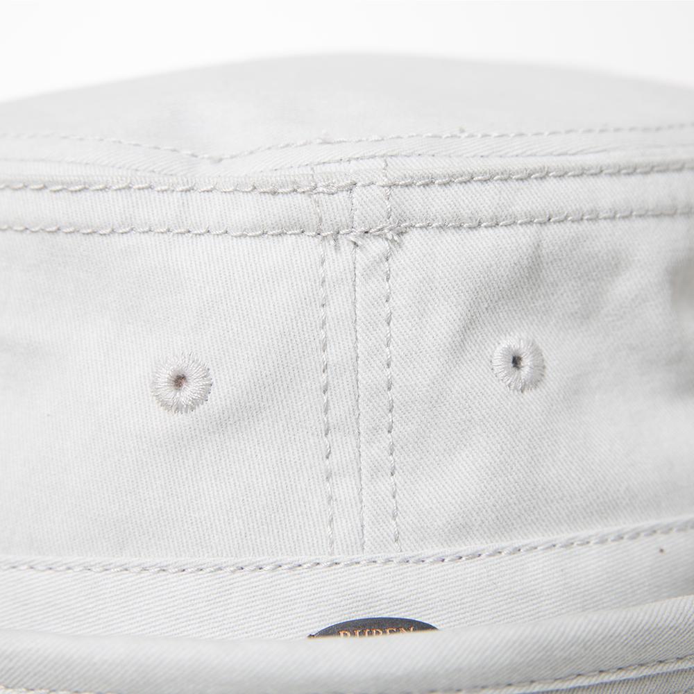 WASHED COTTON PORKPIE HAT