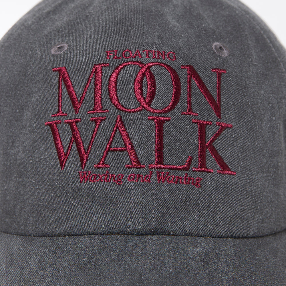 ウォッシュツイルMOONWALK刺繍キャップ