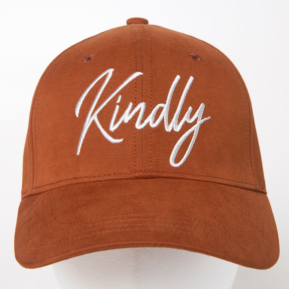 フロントスマートkindly刺繍キャップ