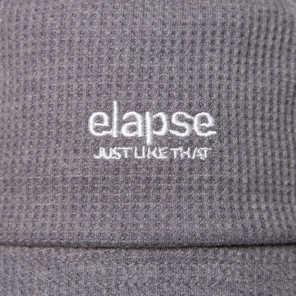 elapse刺繍ワッフルバケットハット