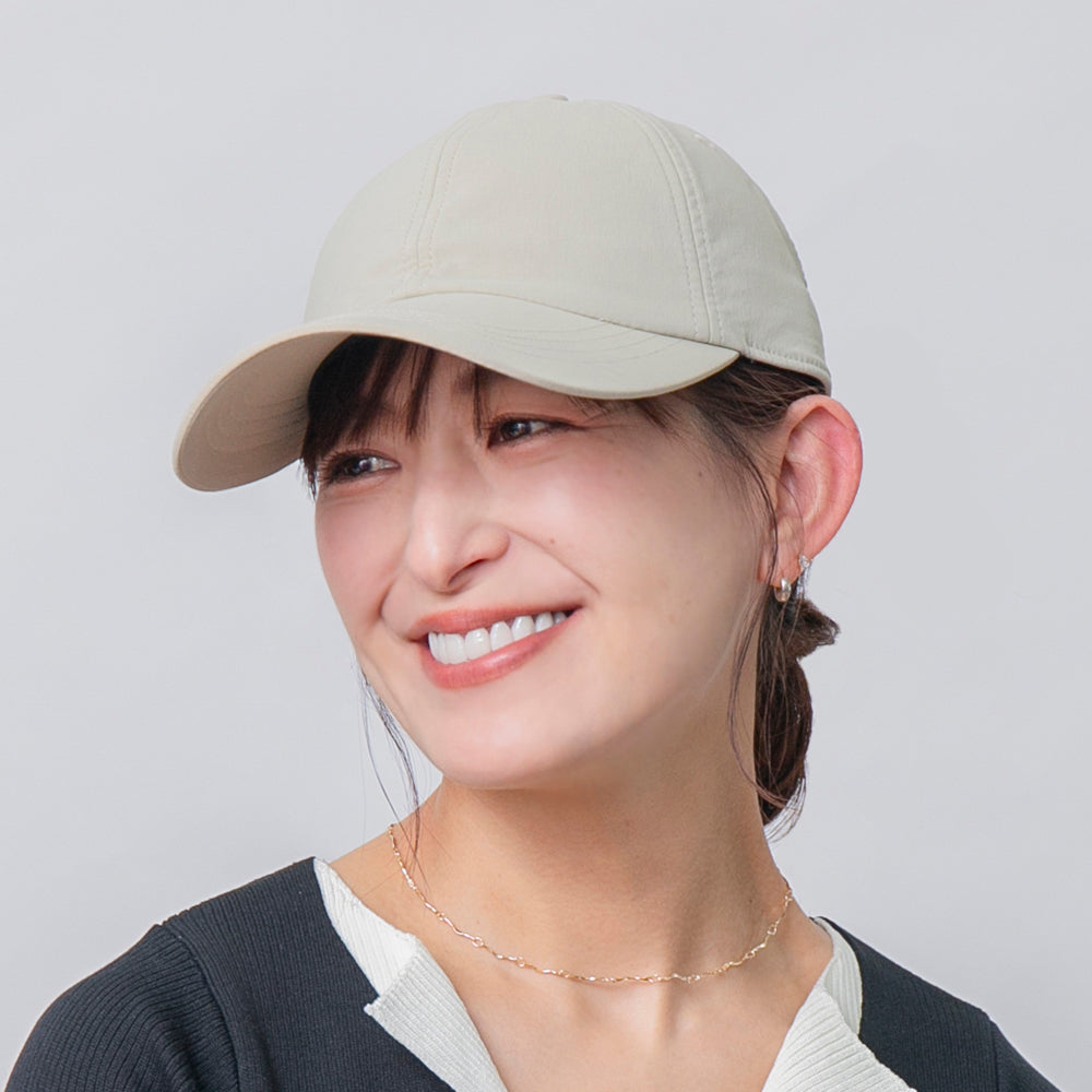 遮熱冷感ロングバイザーキャップ